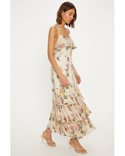 Wayf imola tiered midi dress sales