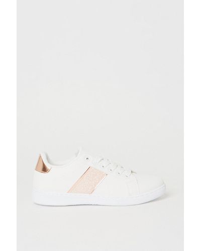 Oasis Konnie Lace Up Trainer - Pink