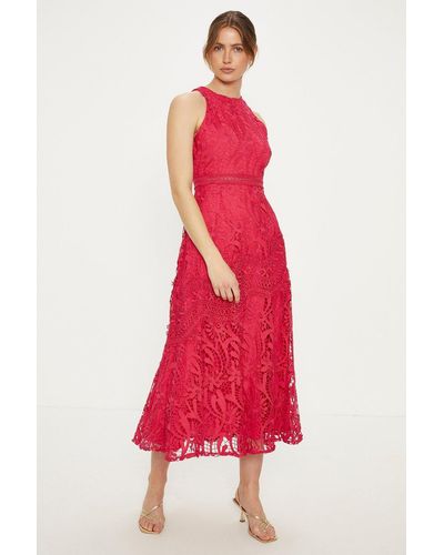 Isa lace halter clearance dress