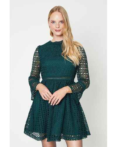 Green Skater Dresses for Women Up to 71 off Lyst UK