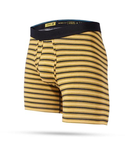 Stance Butter Blend Boxer Brief With Wholester in Yellow