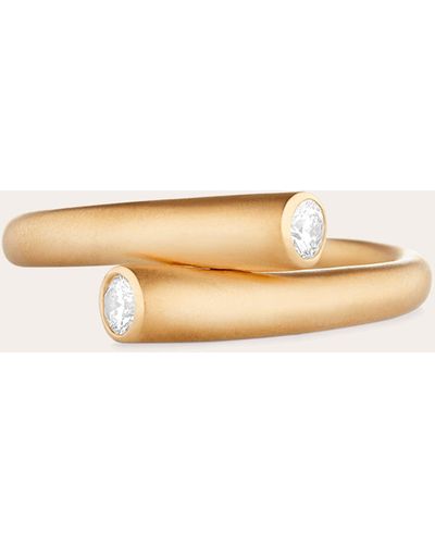 Carelle Women's Whirl Single Diamond Ring - Natural