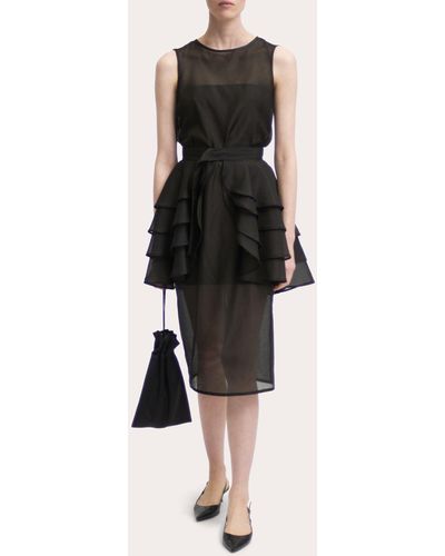 BITE STUDIOS Lucid Petal Dress - Black