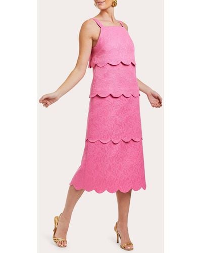 mestiza Citrine Convertible Gown - Pink