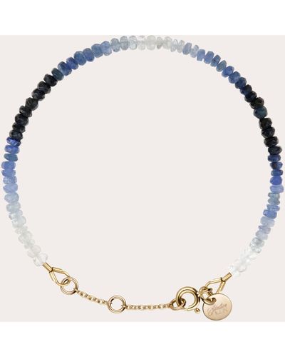 Atelier Paulin Nonza River Bracelet Sapphire 14k Gold - Natural