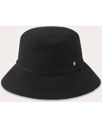 Helen Kaminski Sundar Take Me Away Cotton Bucket Hat - Black