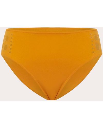 Fogal April High-waist Bikini Bottoms - Yellow