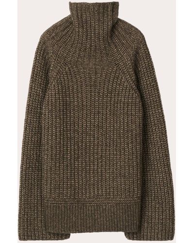 Rodebjer Courage Turtleneck Sweater - Brown