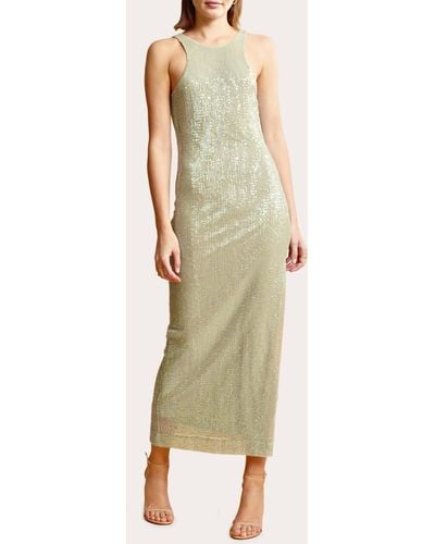 byTiMo Sequins Strap Dress - Green