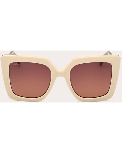 Max Mara Ivory Design4 Cat-eye Sunglasses - Brown