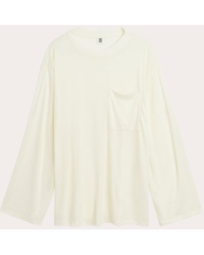 By Malene Birger Fayeh Long-sleeve Top - Natural