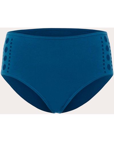 Fogal Aurore Shorty Bikini Bottoms - Blue
