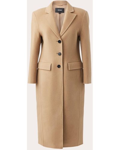 Mackage Ruth Double-faced Wool Coat - Natural