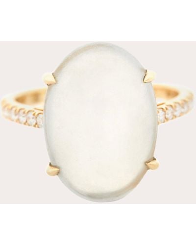Yi Collection Jadeite & Diamond Globe Supreme Ring - Natural