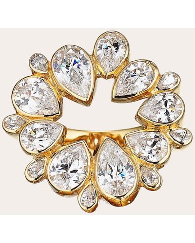 Anabela Chan Diamond Panettone Ring - White