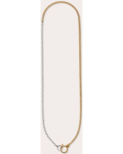 Milamore 18k Gold Classic Duo Chain Necklace Iii - Natural