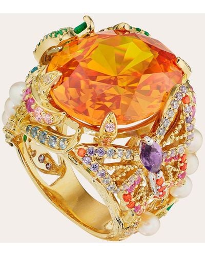Anabela Chan Swallowtail Ring - Multicolor