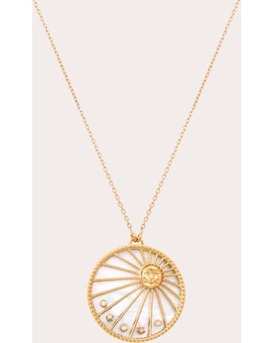 L'Atelier Nawbar Small Day & Night Pendant Necklace - Natural