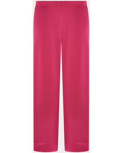 Asceno London Pajama Pants - Pink