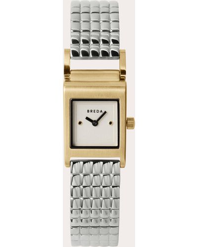 Breda Two-tone Revel Bracelet Watch - Metallic