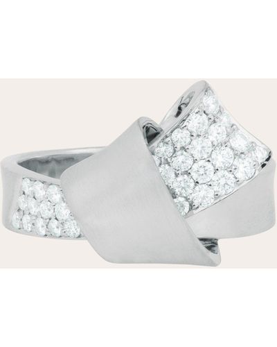Carelle Jumbo Knot Diamond Ring - Natural