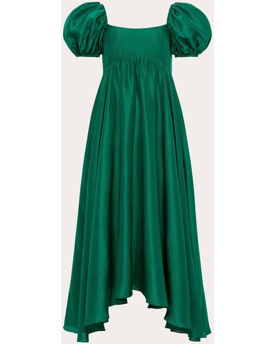 Azeeza Rory Midi Dress - Green