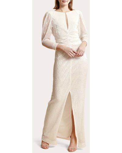 byTiMo Sequin Maxi Dress - Natural