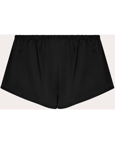 Asceno Venice Pajama Shorts - Black
