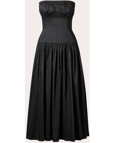 TOVE Lauryn Strapless Dress - Black