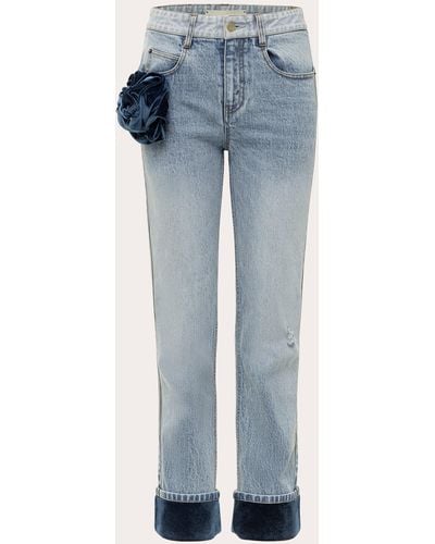 Hellessy Carl Corsage Jeans - Blue
