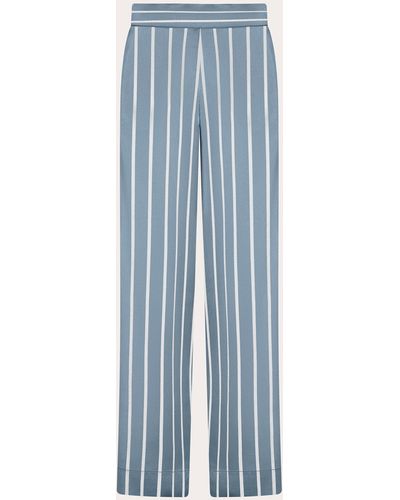 Asceno London Pajama Pants - Blue