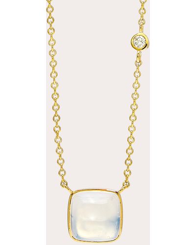 Syna Large Candy Sugarloaf Necklace - Natural