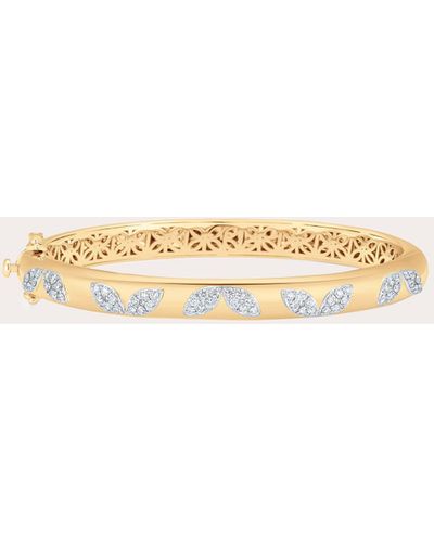 Sara Weinstock Lierre Reverie Marquise Cluster Bangle - Natural