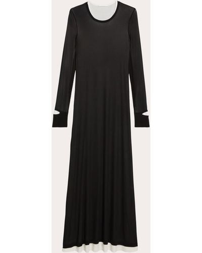 Helmut Lang Double Layer Dress - Black