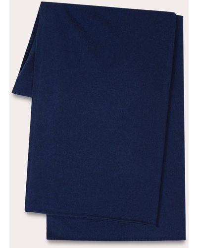 Loop Cashmere Lofty Blanket Scarf - Blue