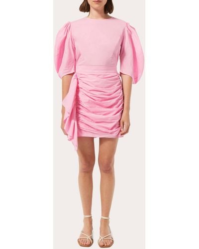 RHODE Pia Mini Dress - Pink