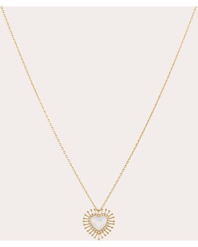 L'Atelier Nawbar All Hearts On Me Pendant Necklace - Natural