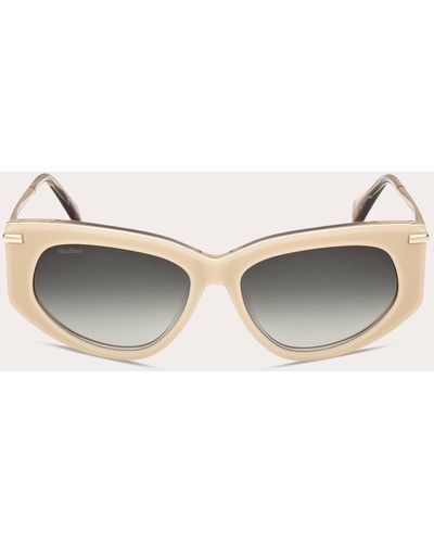 Max Mara White Beth Cat-eye Sunglasses - Multicolor