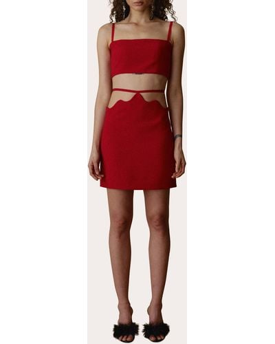 Filiarmi Carrie Mini Dress - Red