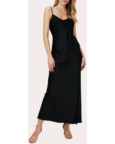 Diane von Furstenberg Balbino Slip Dress - Black