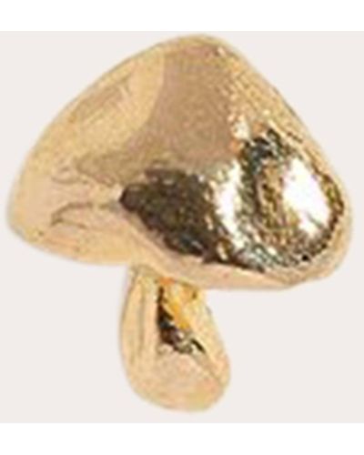 Pamela Love Tiny Mushroom Stud Earring - Natural