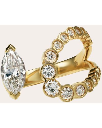 Milamore Diamond Self Love Ring - Metallic