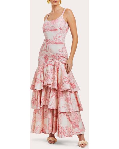 mestiza Marseilles Convertible Gown - Pink