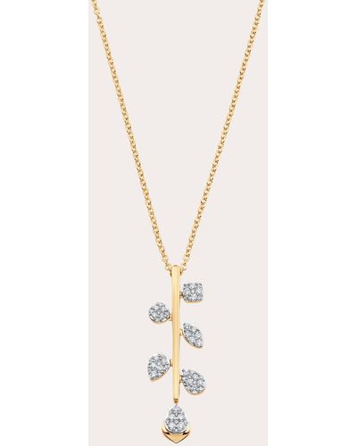 Sara Weinstock Lierre Reverie Six-cluster Vertical Necklace - Natural