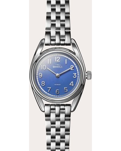 Shinola French Derby Bracelet Watch - Blue