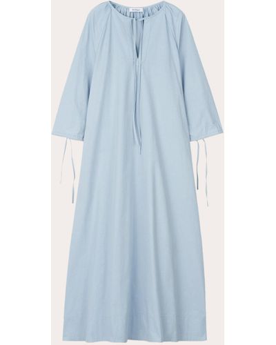 Rodebjer Galaxy Pulp Cotton Dress - Blue