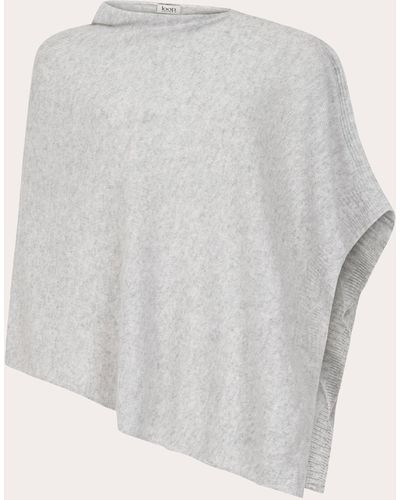 Loop Cashmere Cashmere Poncho - Gray