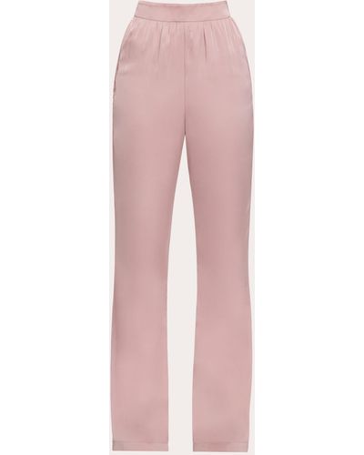 Andrea Iyamah Reba High-rise Pants - Pink