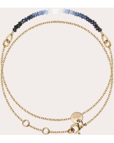 Atelier Paulin Nonza Double Tour Sapphire Bracelet 14k Gold - Natural