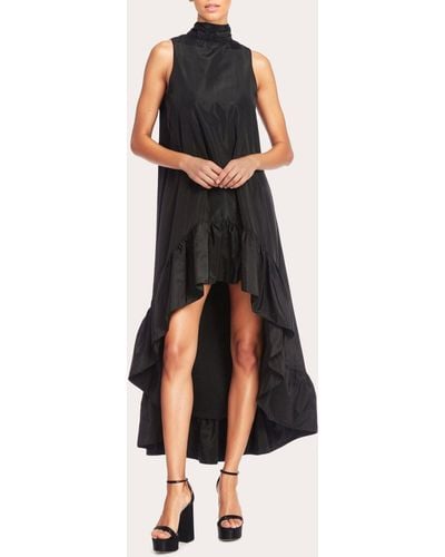 ONE33 SOCIAL Yolanda Ruffle High-low Gown - Black